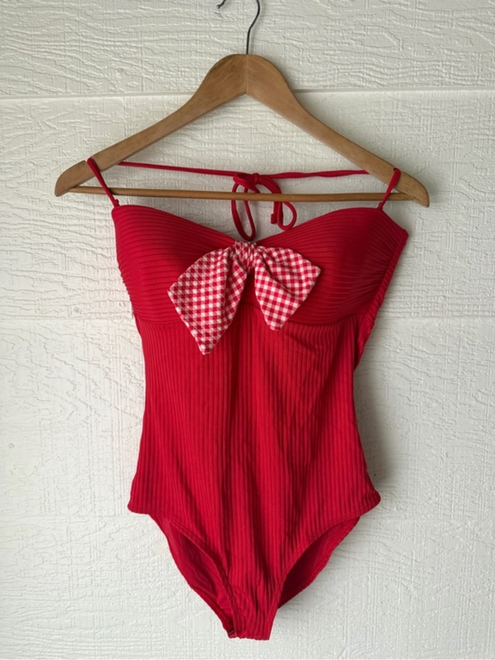 Matilda Jane Enchanted Garden
Poolside Party Red One-Piece
Swimsuit S Small